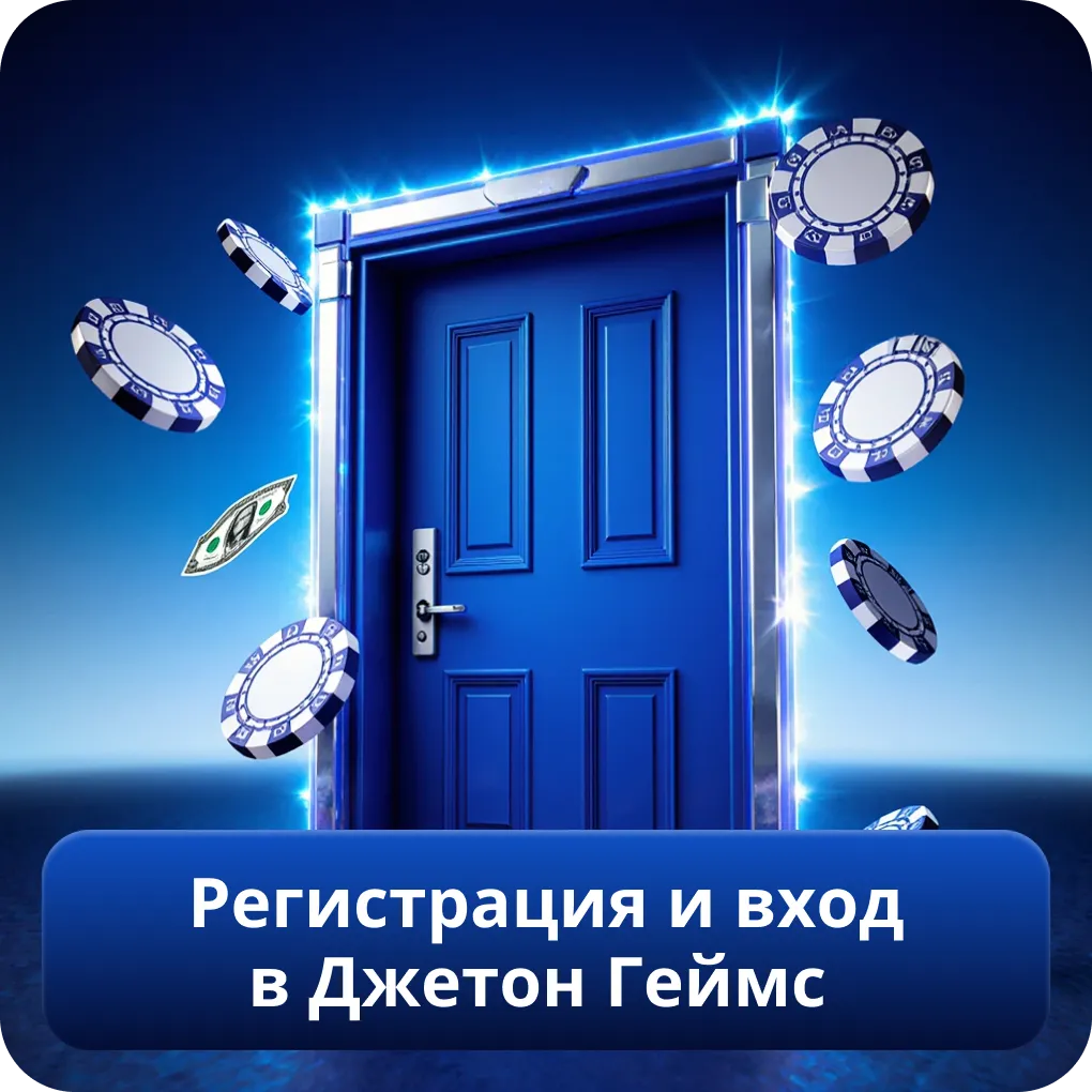 Регистрация и вход в Jetton Casino Джетон Геймс
